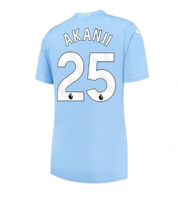 Manchester City Manuel Akanji #25 Hemmatröja Dam 2023-24 Kortärmad